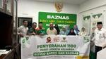 Distribute of 1100 family logistics packages with Royco, Bango and Baznas