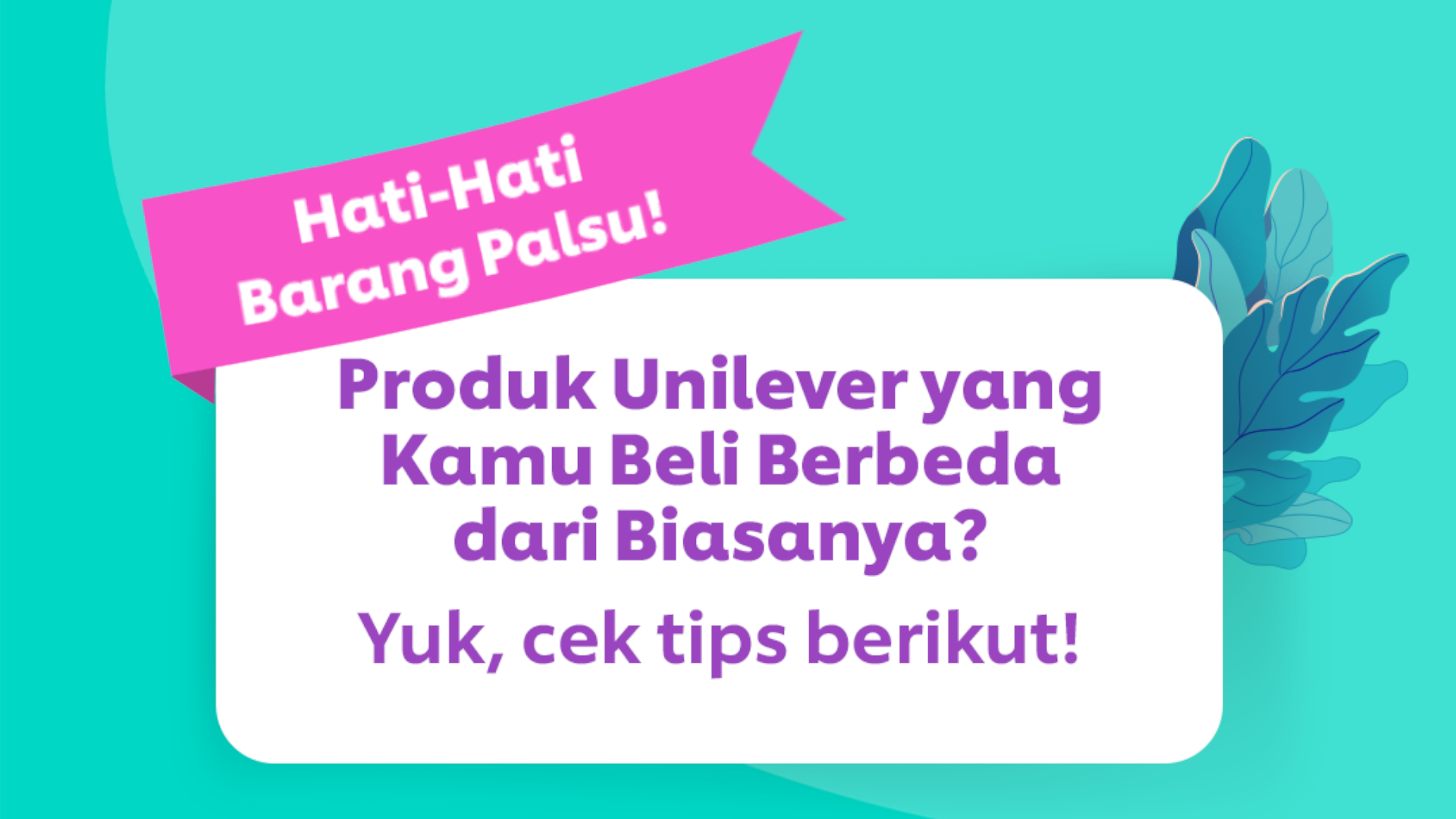 Hati Hati Barang Palsu