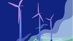 Image shows a wind turbine