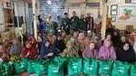 Unilever through Bango, Royco with BAZNAS distributed 1,100 basic food packages to the poor in the South Kalimantan region